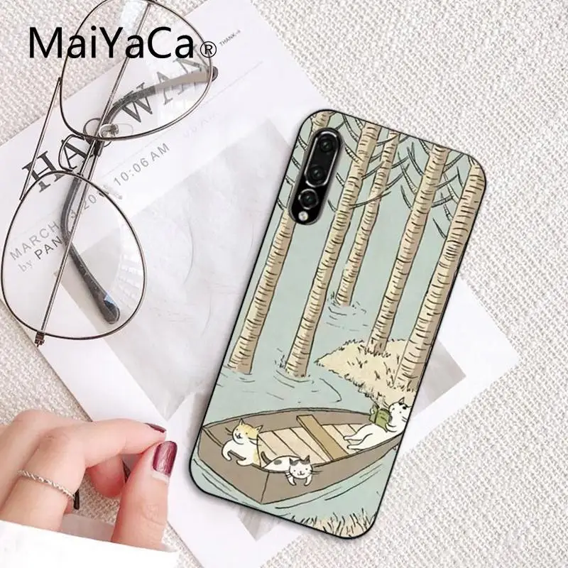 Japanese Cat Drink Pattern