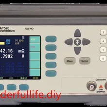 AT526 AC низкие частоты(внутреннее сопротивление батареи метр) Точность сопротивления 0.5% напряжение 0.1% напряжение 0,0001 V-50 V DC