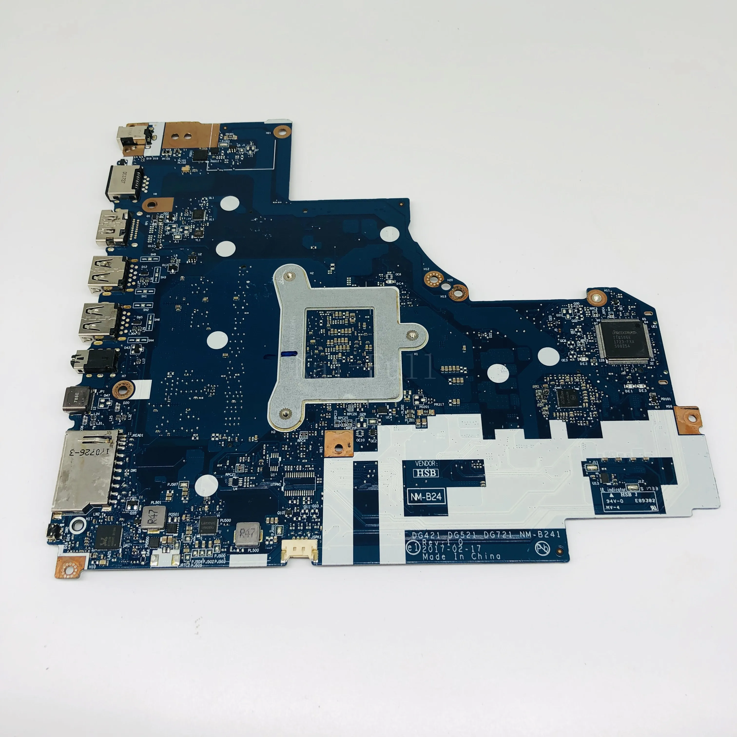 5B20N86620 для lenovo IdeaPad 320-15IKB 320-17IKB Материнская плата ноутбука DG721 NM-B241 SR342 i5-7200U Процессор 4 Гб Оперативная память DDR4