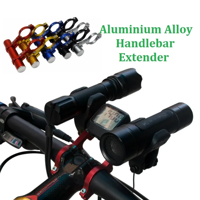 Road bike Double handlebar Extensions Mounts Aluminum Alloy Extender