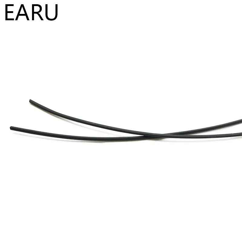 1 рулонная катушка 2:1 черная 1 2 3 5 6 8 10 мм Диаметр Термоусадочная термоусадочная трубка оплетка Wire Sell Разъем DIY ремонт