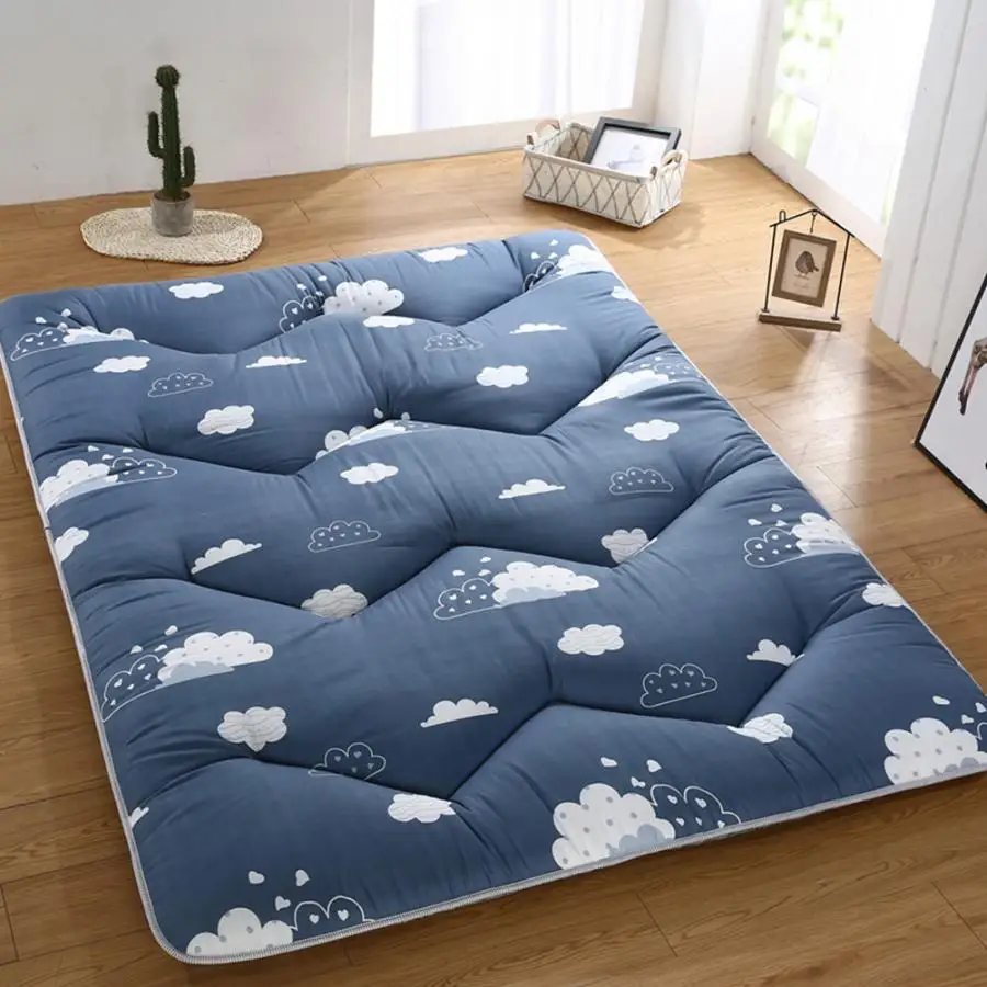 

Anti-slip Paillasson Folding Anti-Slip Mattress Pad Floor Sleeping Mat Cloud Tatami Bedroom Dormitory Kitchen Carpet Door Mat