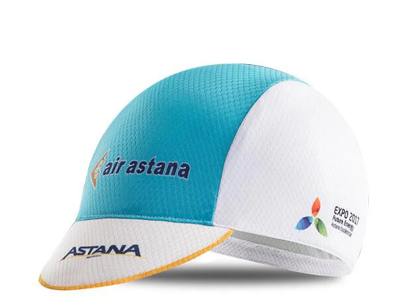 

team Astana Bike Bicycle Cycling Cap Anti-sweat Breathable Hat Motorcycle MTB Road Skiing Climbing Cycling Hat