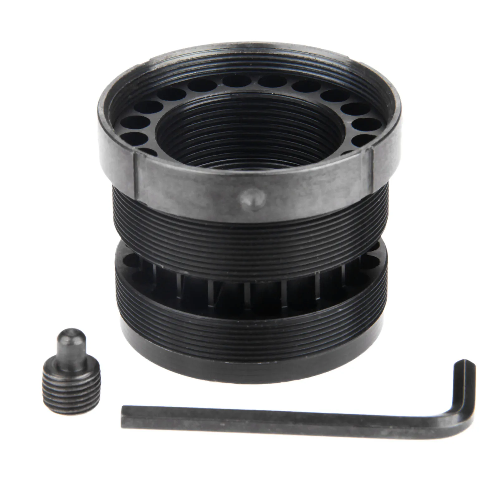 SURIEEN Tactical Standard Barrel Nut With Steel Jam Nut Ring For Free