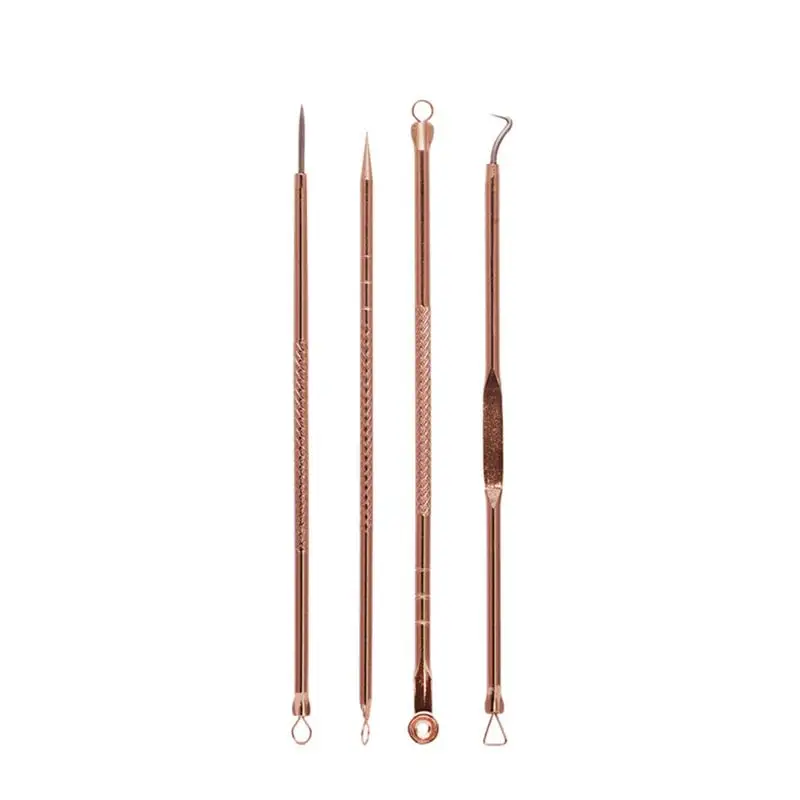 4PCS Stainless Steel Blackhead Pin Pimple Pin Blackhead Remover Pimple