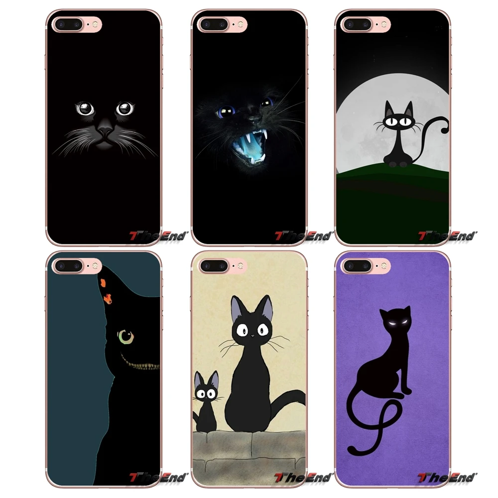 Accessories Phone Shell Covers black cat pets For HTC U11 One M7 M8 A9 M9 M10 E9 Desire 630 530 626 628 816 820 Motorola G G2 G3 | Мобильные