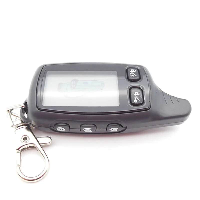 

TW-9030 LCD Remote Controller Keychain Key Fob Chain for Russian TW9030 Two Way Car Alarm System Tomahawk TW 9030