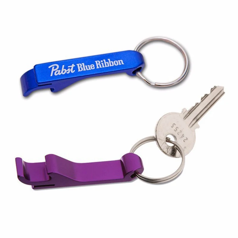 engraved bottle opener keyring