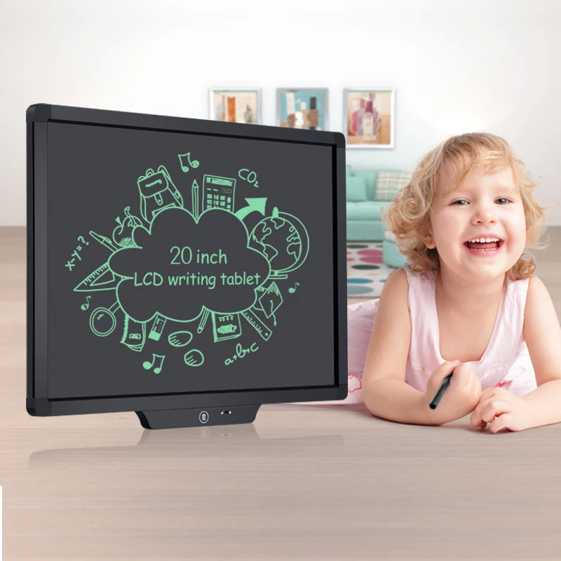 

Howeasy PARTIAL ERASABLE 20 Inch Electronic Digital LCD Sketch Drawing Writing Memo Message Board Blackboard
