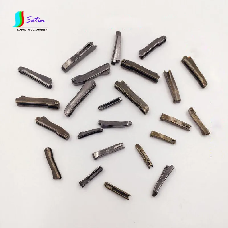 3/5/8/10 Double Open Metal Zipper Accessory,Bronze And Gun Black