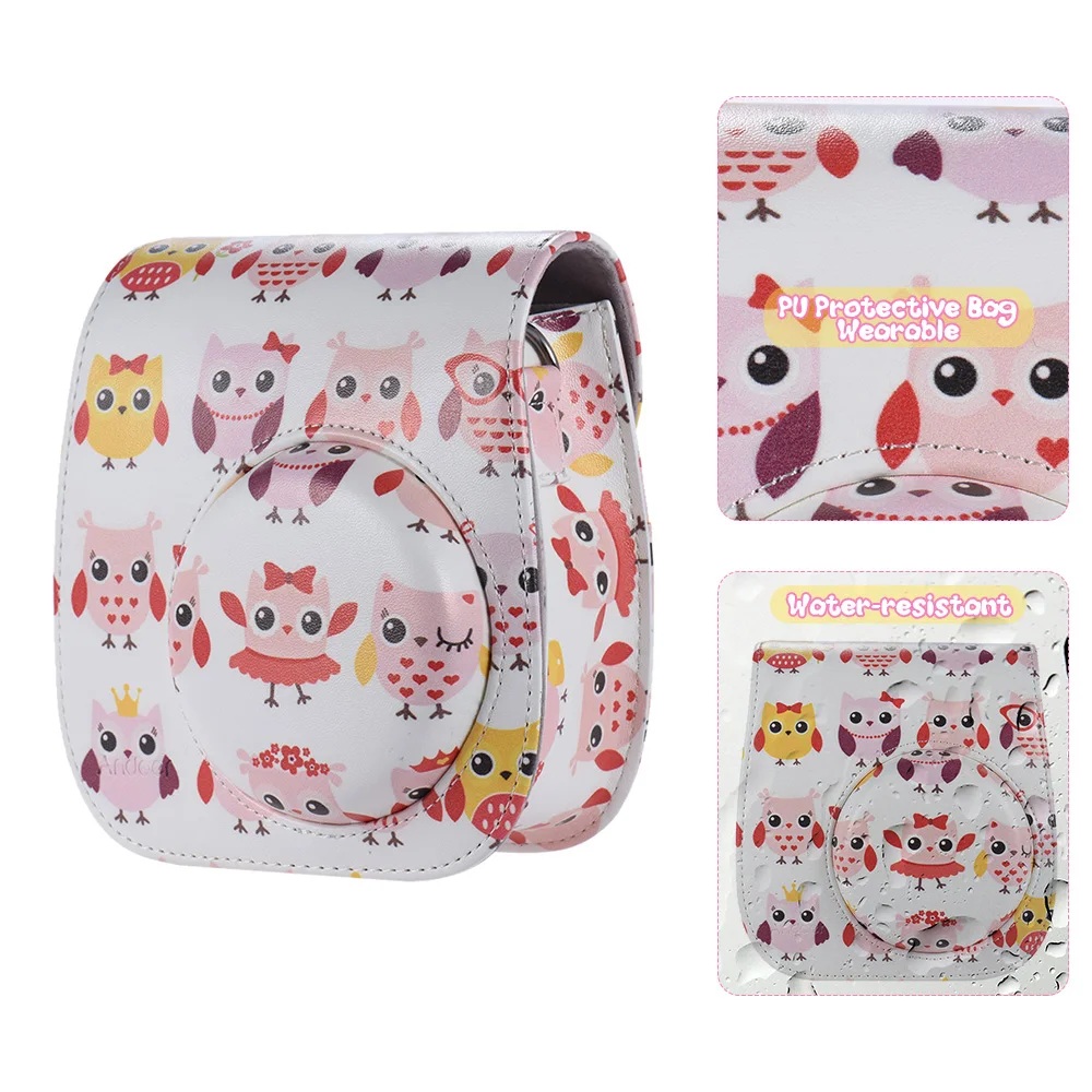 Набор аксессуаров Andoer 14 в 1 для Fujifilm Instax Mini 8/8 +/8s w/Camera Case фильтр виды пленок рамка