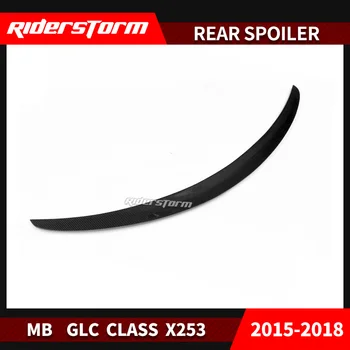

For Mercedes GLC Class X253 Spoiler Carbon Fiber Rear Trunk Spoiler Wing 2015-2018 rear bumper rear spoiler