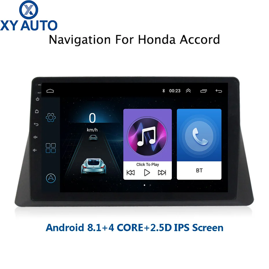 

10.1 inch 2.5D IPS HD multi-touch screen Android 8.1 NAVI for Honda accord 2008-2013 with Bluetooth USB WIFI support SWC