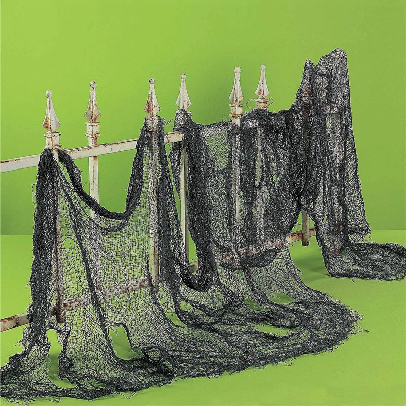 1 pcs halloween decoration gauze sheer gauze element yarn roll black and white atmosphere rendering party - Cheap Halloween Decoration 1 pcs halloween decoration gauze sheer gauze element yarn roll black and white atmosphere rendering party - Cheap Halloween Decoration