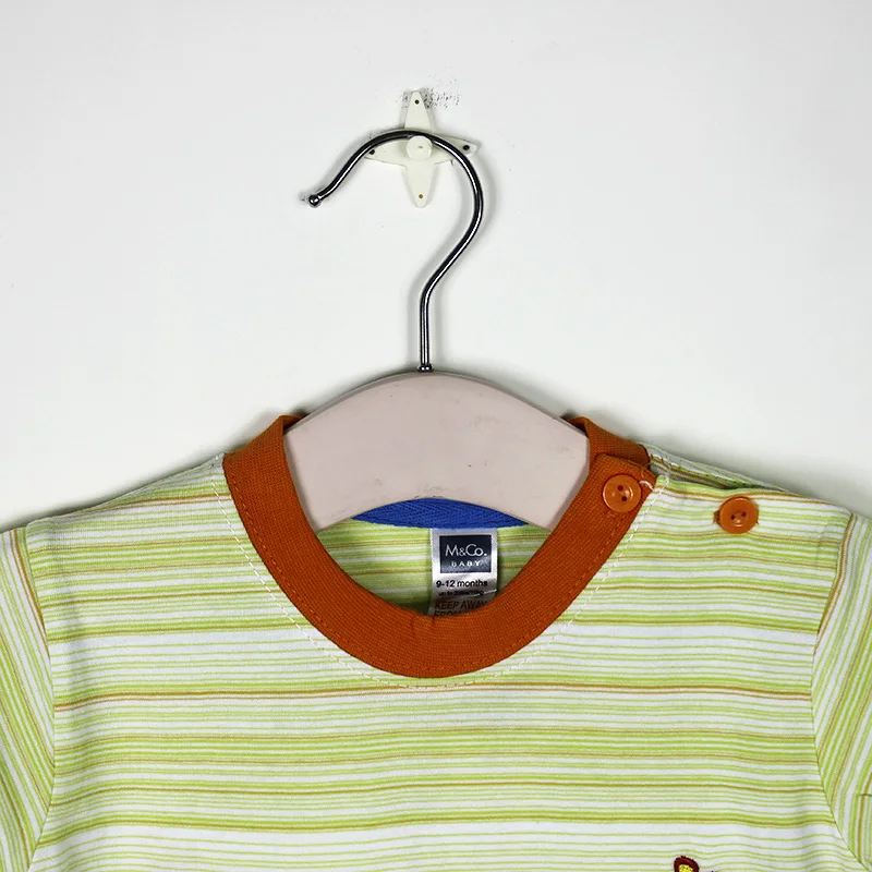Hot Baby T-Shirts Pullover Striped Print Boys Girl Kids short Sleeves Tee T Sleeves Cotton Tops T-shirt