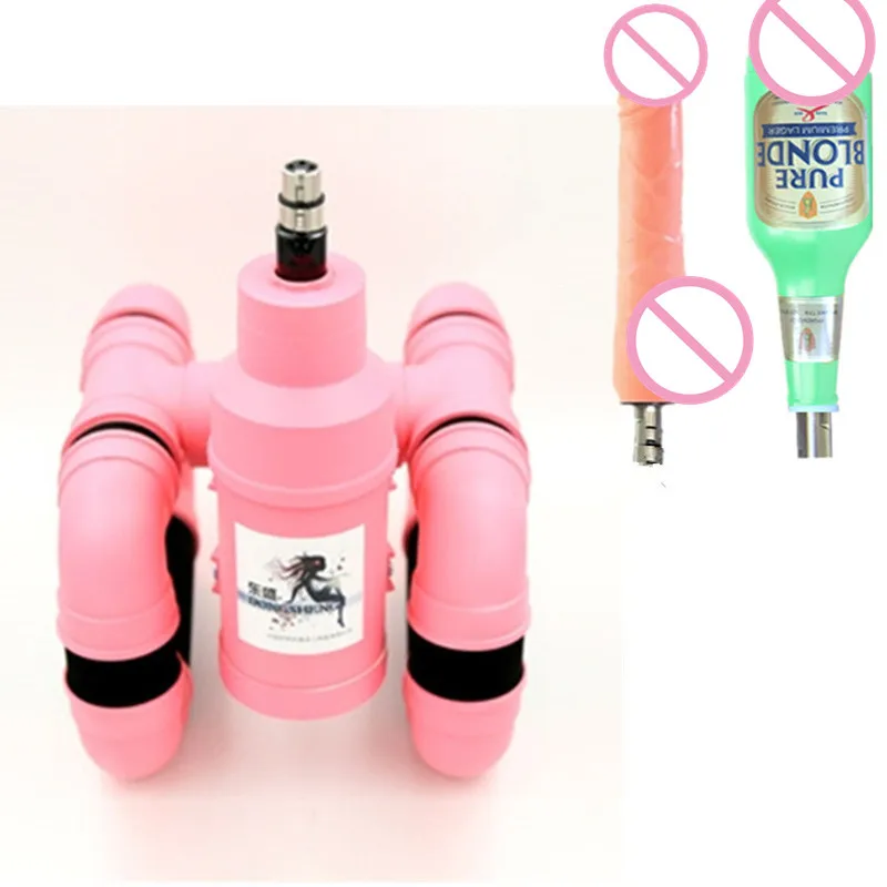 Sex Machine Gun Masturbation Love Machine for Female and Male With Dildo CUP EMS/DHL FREE