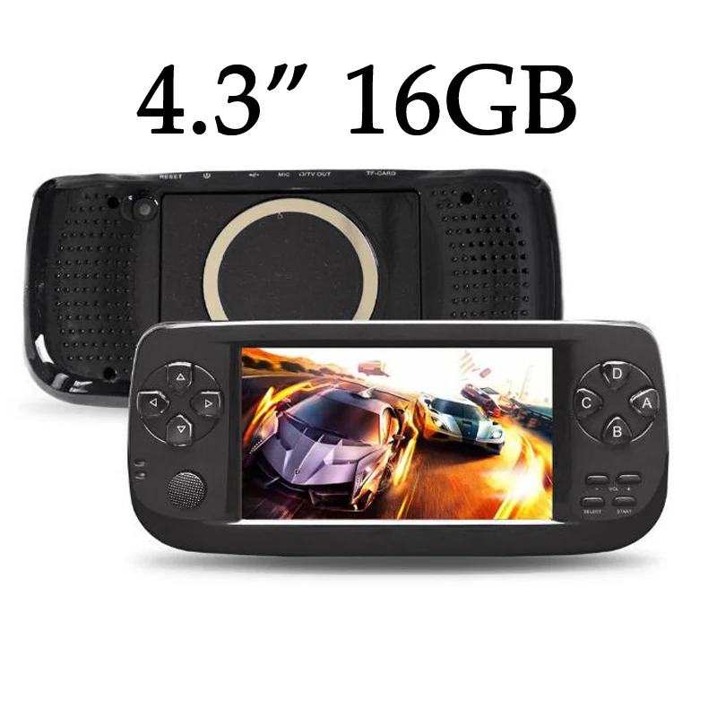 64 бит 4 3 дюймов Встроенный 3000 игры PAP K3 для CP1/CP2/GBA/FC/NEO/GEO формат Портативный HD