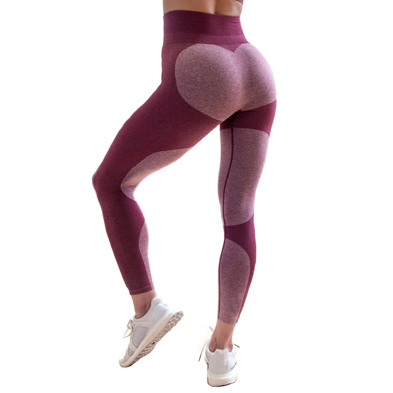 heart shaped yoga pants