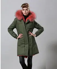 Натуральный обувь на платформе из искусственного кроличьего на подкладке с воротником и длинными Стиль пальто с мехом, куртки в стиле "Милитари" зимняя куртка Для женщин мехом зимнее пальто Для женщин