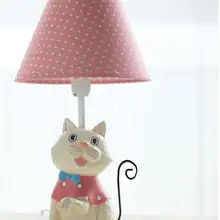 Настольная лампа Железный Кот мультяшный стол лампа прикроватная лампа для чтения модная детская настольная лампа спальня подарок на день рождения украшение дома