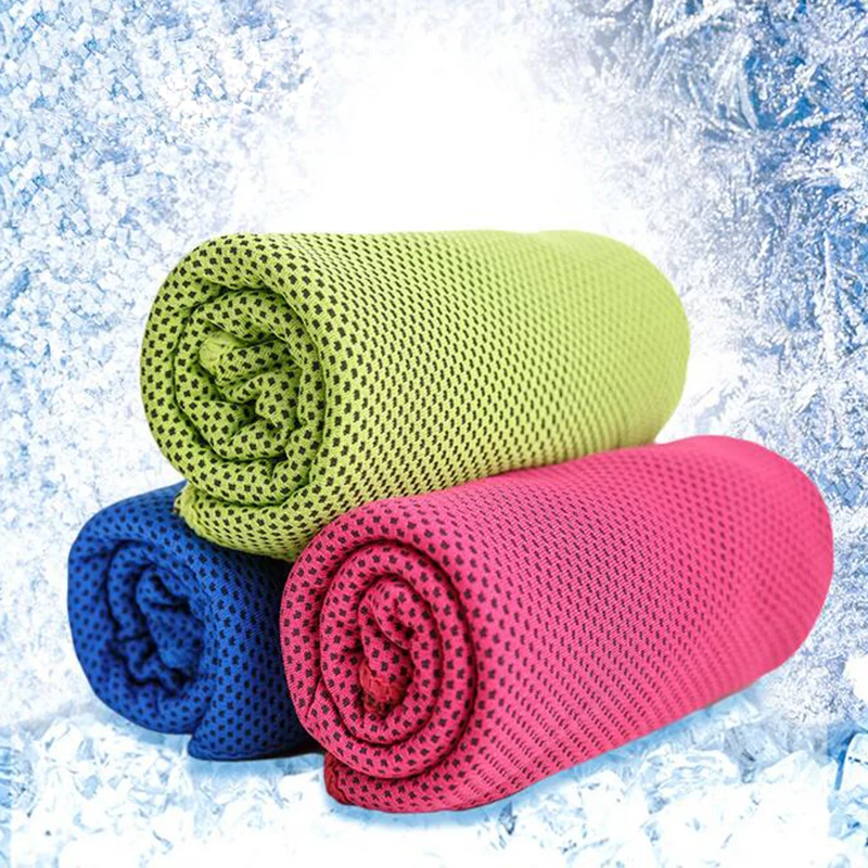 Fashion Cooling Microfiber Absorbent Towel Ice Sport Towel Sweat Summer