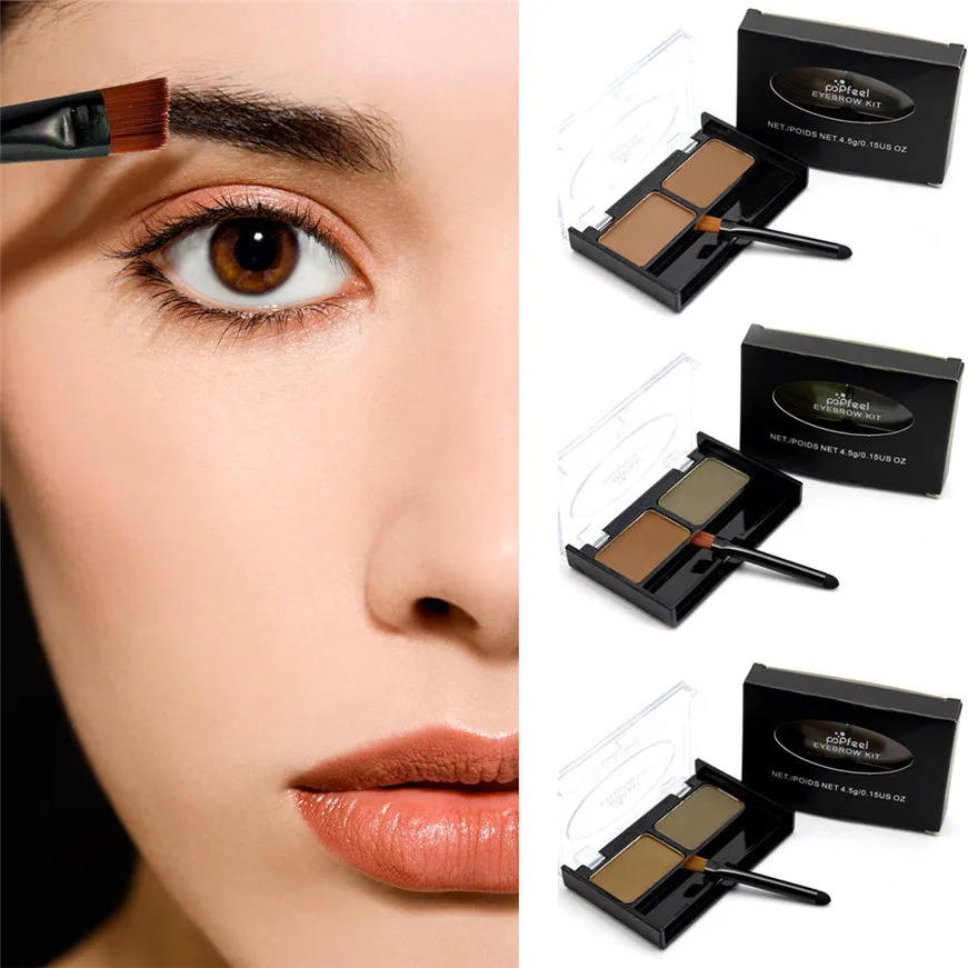 2017 Eyebrow Powder Eye Brow Palette Cosmetic Makeup Shading Kit Powder