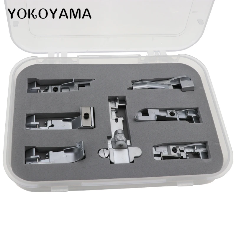 YOKOYAMA 7 шт./компл. детали для швейных машин многофункциональная прижимная лапка