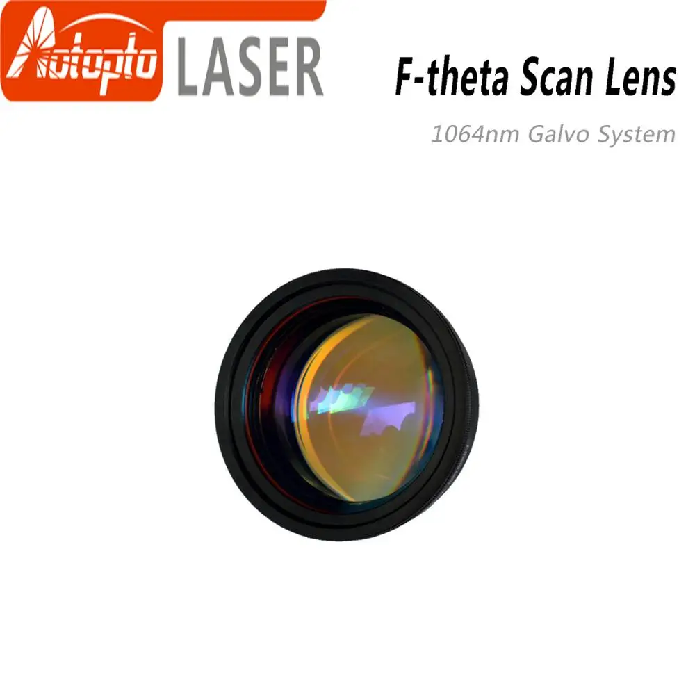 F-theta Scan Lens Field Lens 1064nm 50x50 - 300x300 F63-420mm for 1064nm YAG Optical Fiber Laser Marking Machine Parts