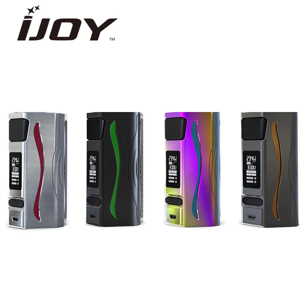 Оригинальный 234 Вт IJOY GENIE PD270 TC поле MOD с 6000 мАч батарея поддержка VT/TCR режим для мм 30 мм танк электронной сигареты Vape поле Mod vs перетащите mod