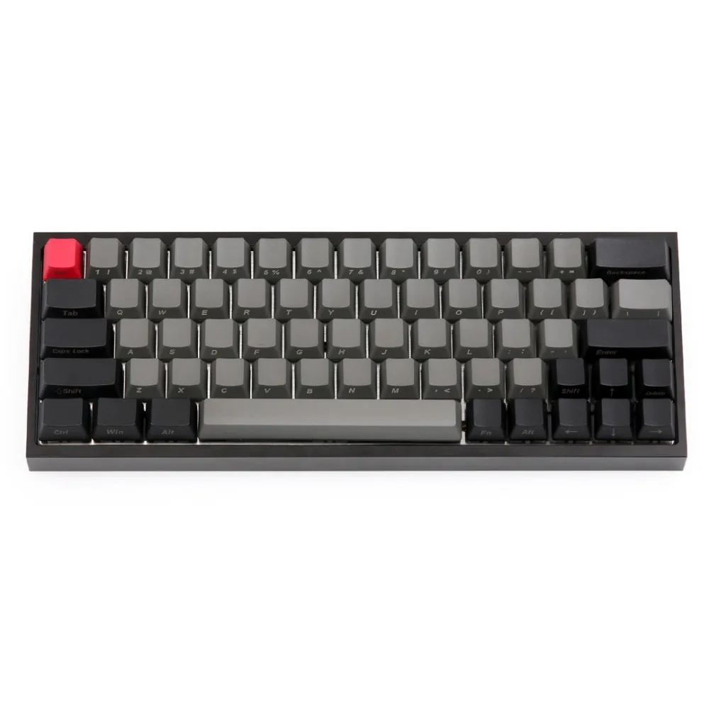 Kbdfans Новое поступление pbt брелки diy механическая клавиатура gk64 2u shift dz60|mechanical
