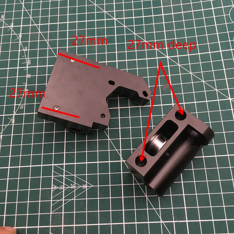 Prusa i3/Anet A8 обновленные детали для оси X алюминиевые металлические натяжитель