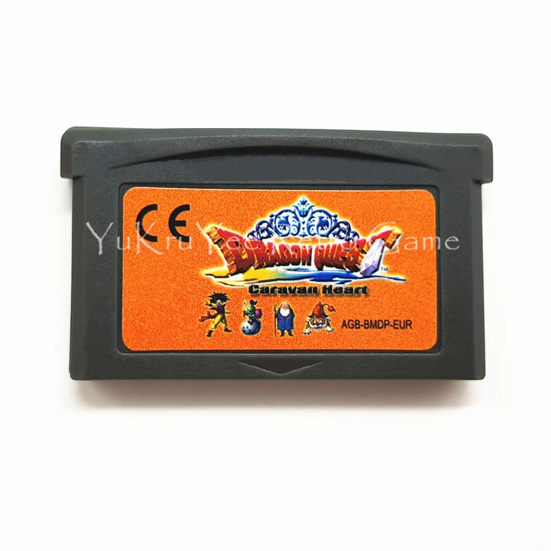 

Dragon Quest Monsters Caravan Heart Video Game Memory Cartridge Card for 32 Bit Console Accessories EU Sticker Version