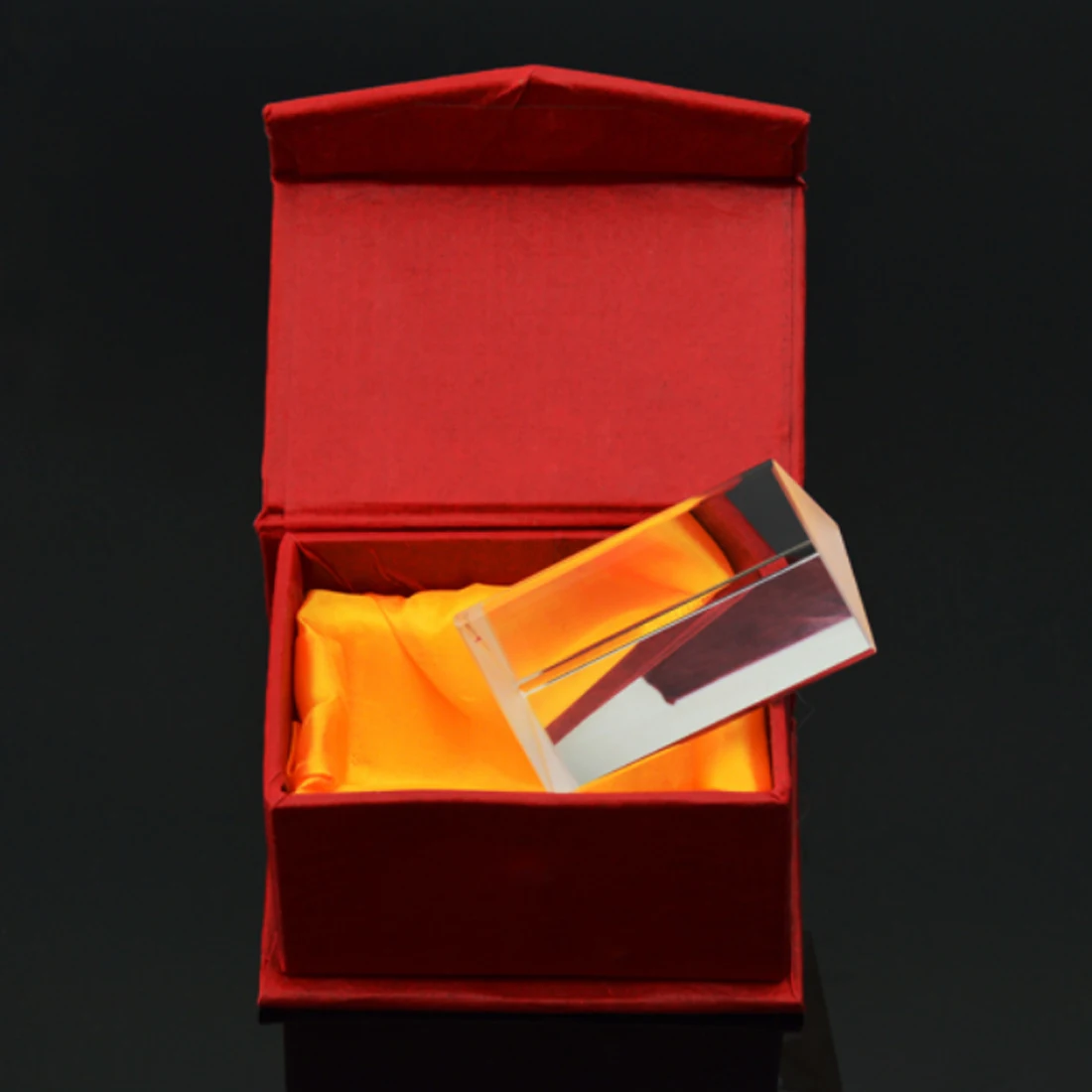 Triangular color prism K9 Optical Glass Right Angle ...