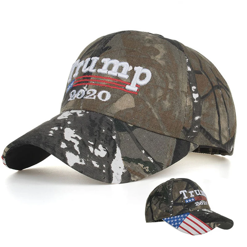 Бейсбольная кепка Trump, новая хлопковая бейсболка с вышитым флагом США, США, президент Дональд Трамп