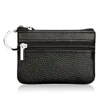 New Hot PU Leather Coin Purses Women's Small Change Money Bags Pocket Wallets Key Holder Case Mini Pouch Zipper YAA99
