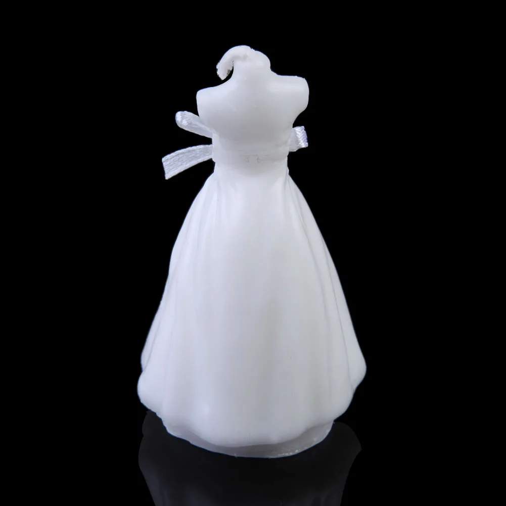 Высококачественная свадебная свечка-платье из смолы, свадебные свечи для домашнего декора, подарок FG