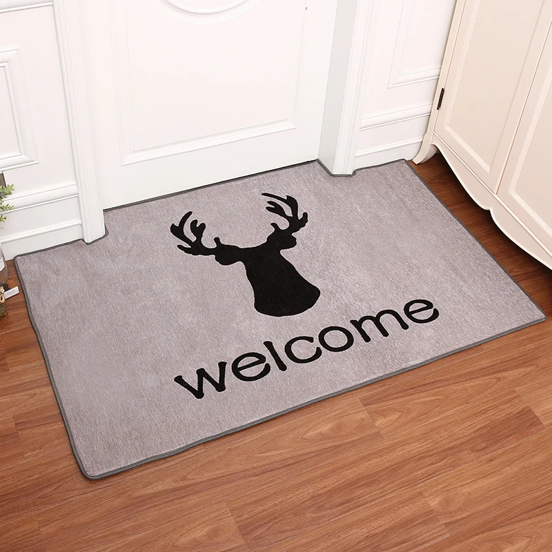 

Modern European Carpets Pastoral Style Fashion Floral Carpet Modern Pattern Absorbent Non-slip Mat for Living room Hallway Mats