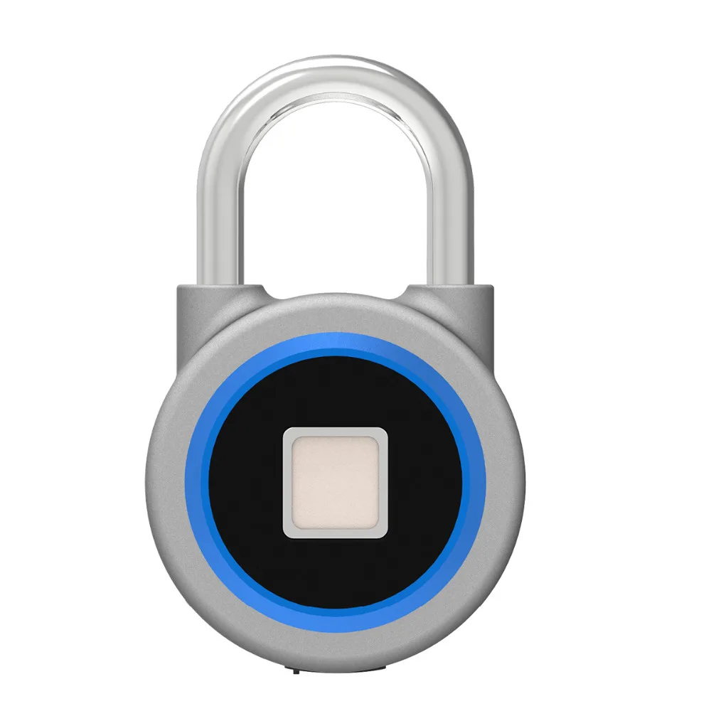 Waterproof APP Button Password Unlock Smart Fingerprint Padlock Keyless Lock Anti-Theft Padlock Door Lock for Android iOS System Waterproof APP Button Password Unlock Smart Fingerprint Padlock Keyless Lock Anti-Theft Padlock Door Lock for Android iOS System