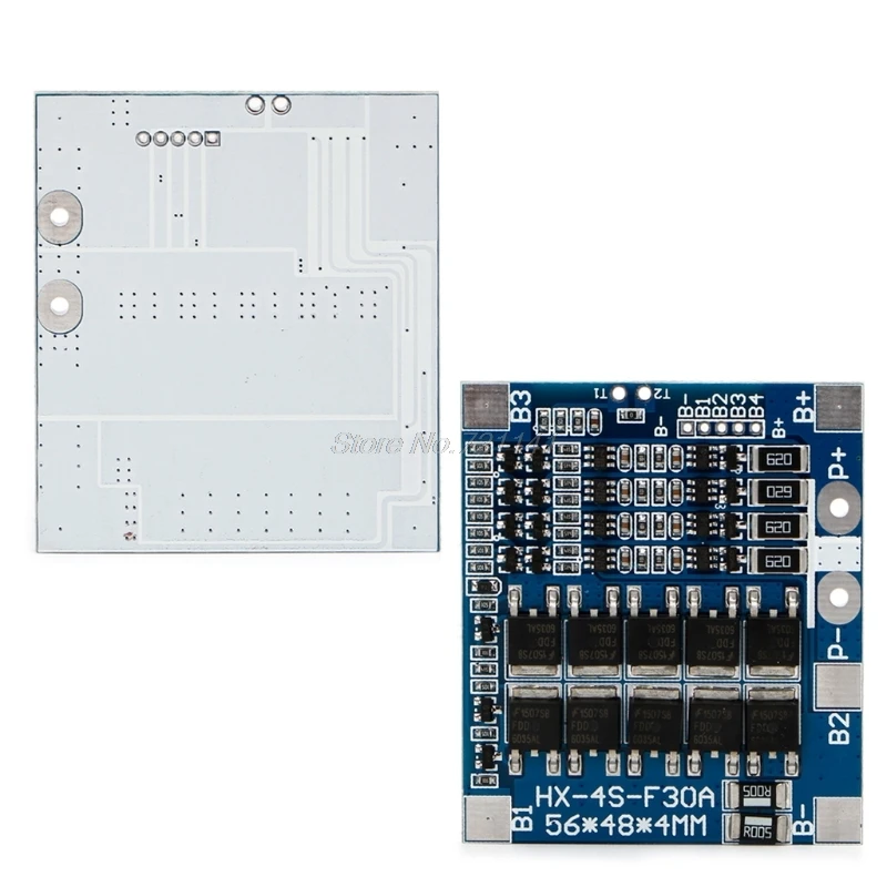 4S 30A 12,8 V w/баланс 3,2 V LiFePo4 срок службы 18650 батареи BMS защиты печатной платы