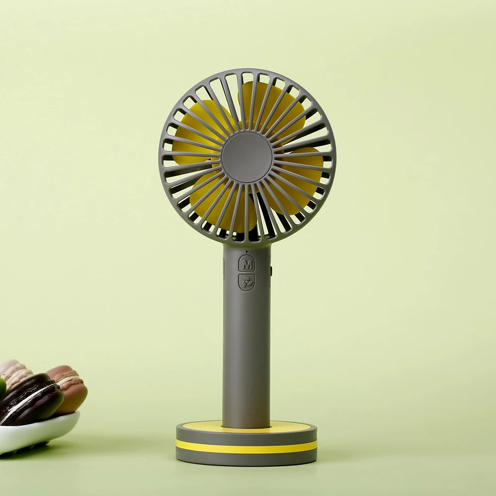 

2000Amh Rechargeable Hand Fan for Office Home Outdoor Portable Mini USB Fans 3 Speed Adjustable Micro USB Cooling Fan