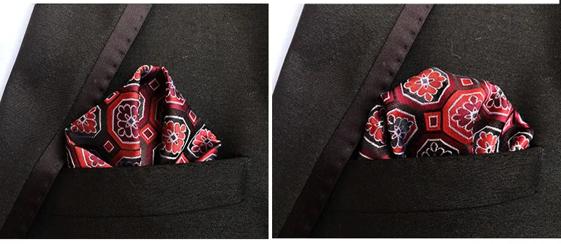 Роскошный мужской шелковый платок, цветочные турецкие огурцы, жаккардовый платок, квадратный платок, 25*25 см для взрослых, Свадебное Полотенце Для сундуков - Цвет: F-163