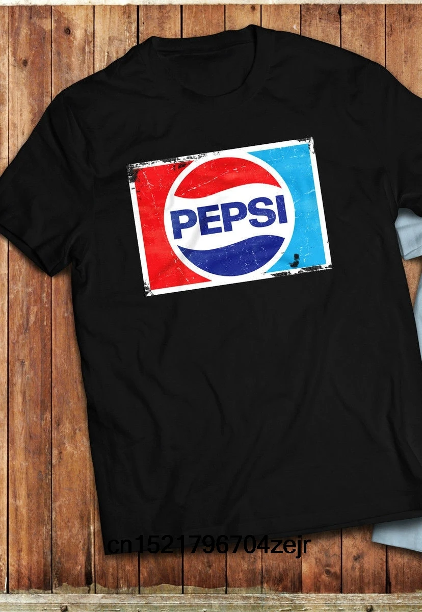 Мужская футболка Pepsi различных цветов Графический Винтаж короткий рукав Старый