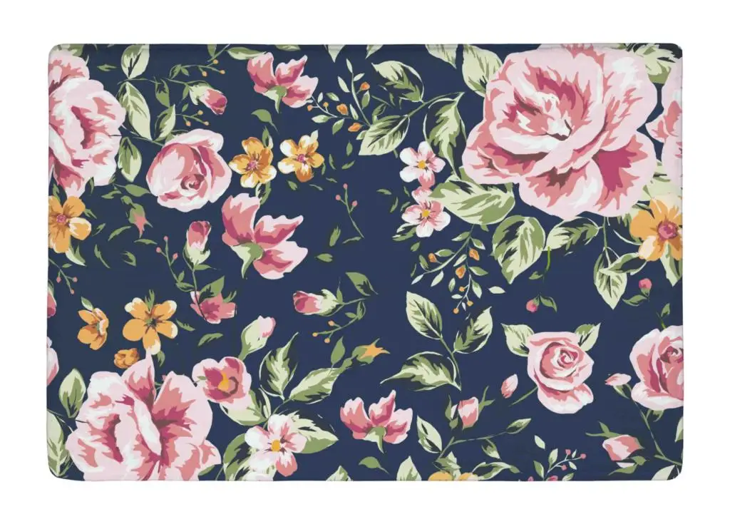 floor mat black vintage