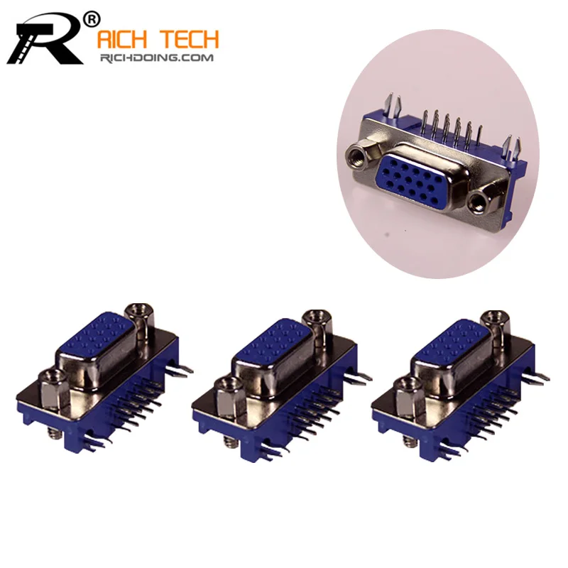 3pcs DB 15PIN Terminals Connector Kit Parallel Interface Adapter DIY