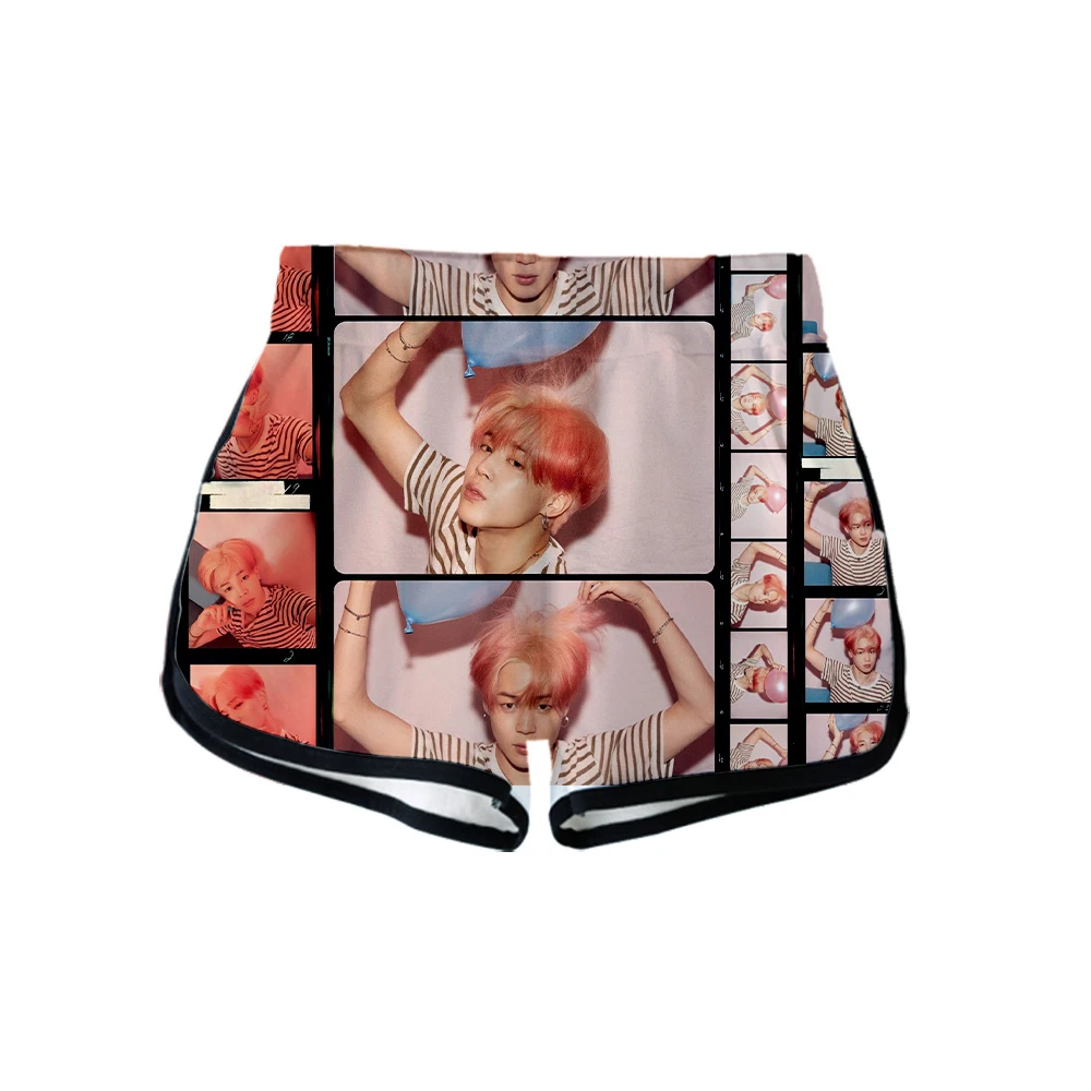 

BF 2019 New 3D Kpop MAP OF THE SOUL:PERSONA Summer Women Clothes Casual Harajuku Cute girl Hot Sale Sexy Shorts Plus Size