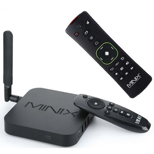 MINIX NEO U1 Smart tv Box Air mouse(опционально) Amlogic S905 четырехъядерный HDMI медиа-концентратор Android 2 ГБ/16 ГБ/4 к/Smart Android tv BOX - Цвет: NEO U1 with A2 Lite