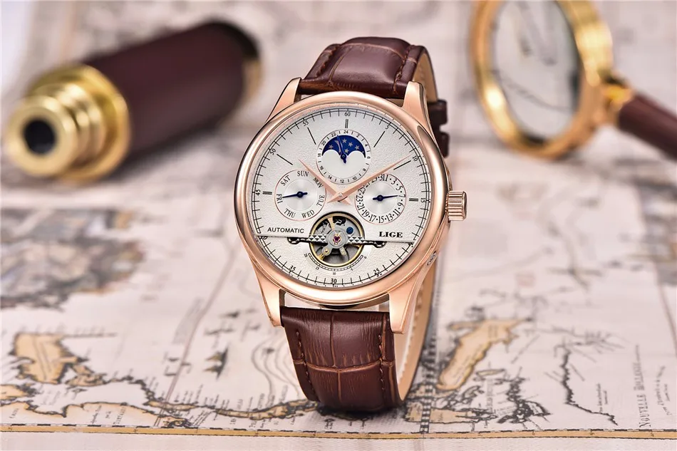 relógio de pulso ouro relojes hombre