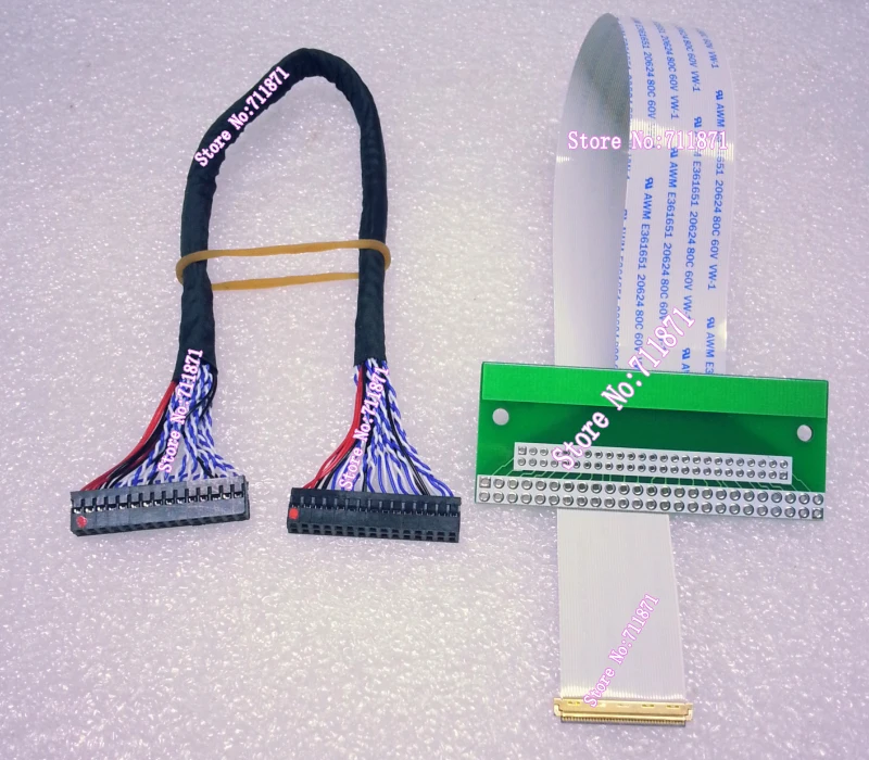 Тип B 40Pin LVDS EDP сварки люкс FPC FFC DIP разъемом LVDS экран eDP Кабельная линия I-PEX 0,5 Шаг 20453-040T кабель низковольтной дифференциальной передачи сигналов электронной обработки данных линии