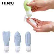 FEIGO 1 шт. мини силикагель портативный диспенсер для мыла для женщин дорожный шампунь бутылка для жидкого мыла суб-розлива Apllying 60 мл F637