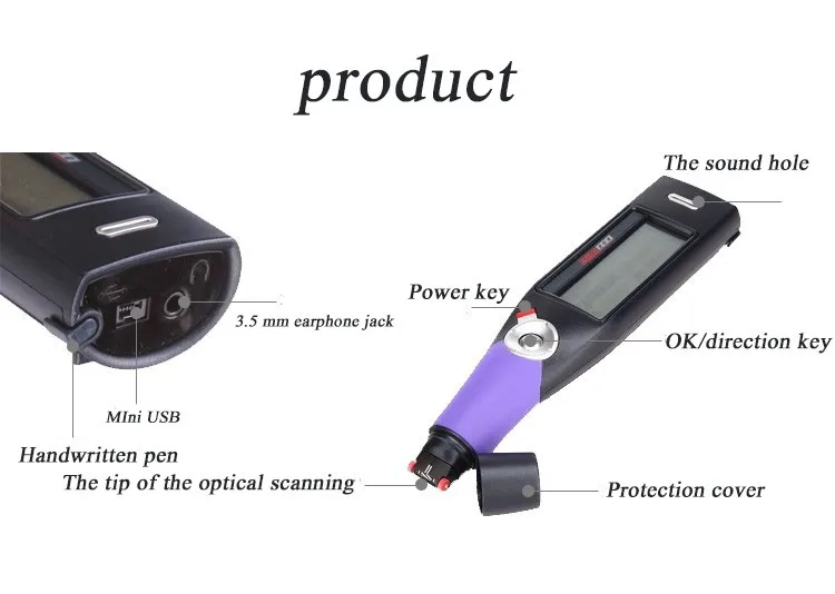 NEW high quality Chinese and English Scanning pen